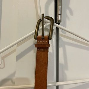 Leather belt